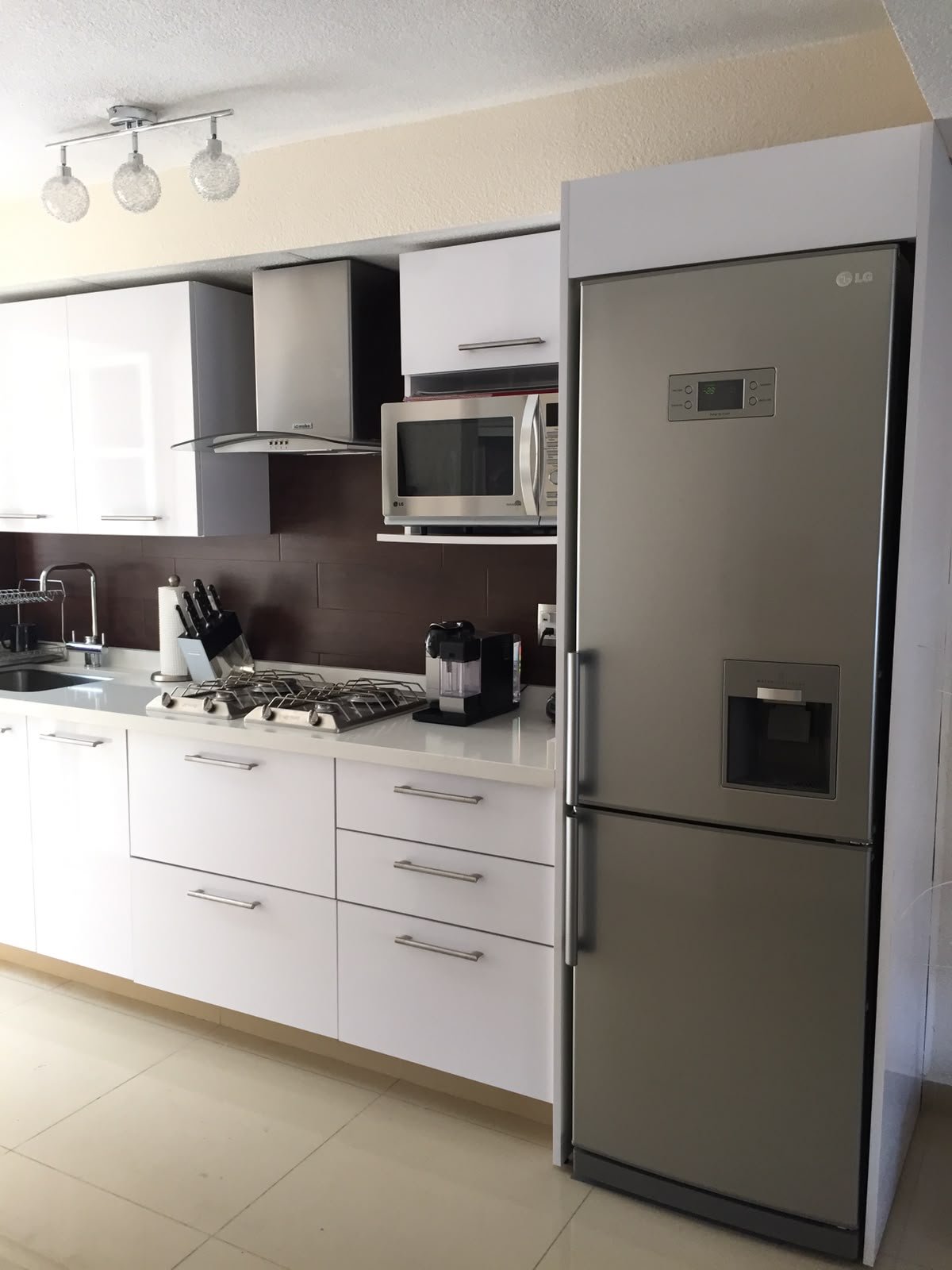 Cocina Blanca Lacada