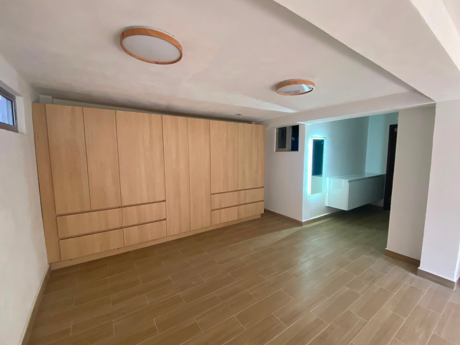 Cocina Madera Lineal