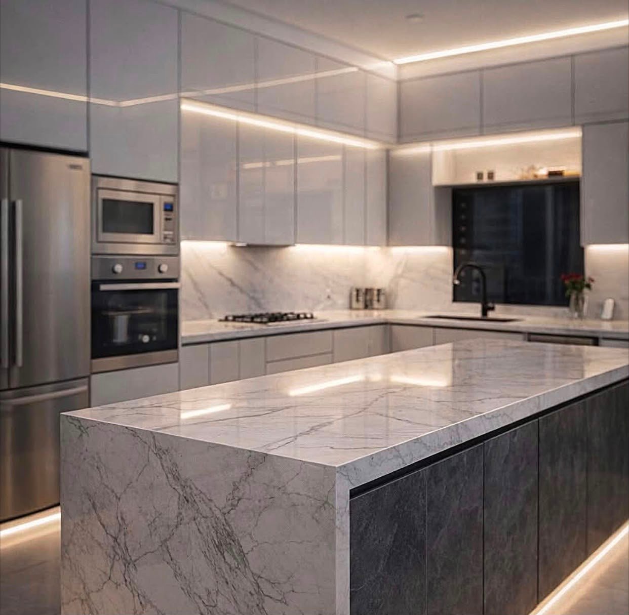 Cocina Wengué Compacta