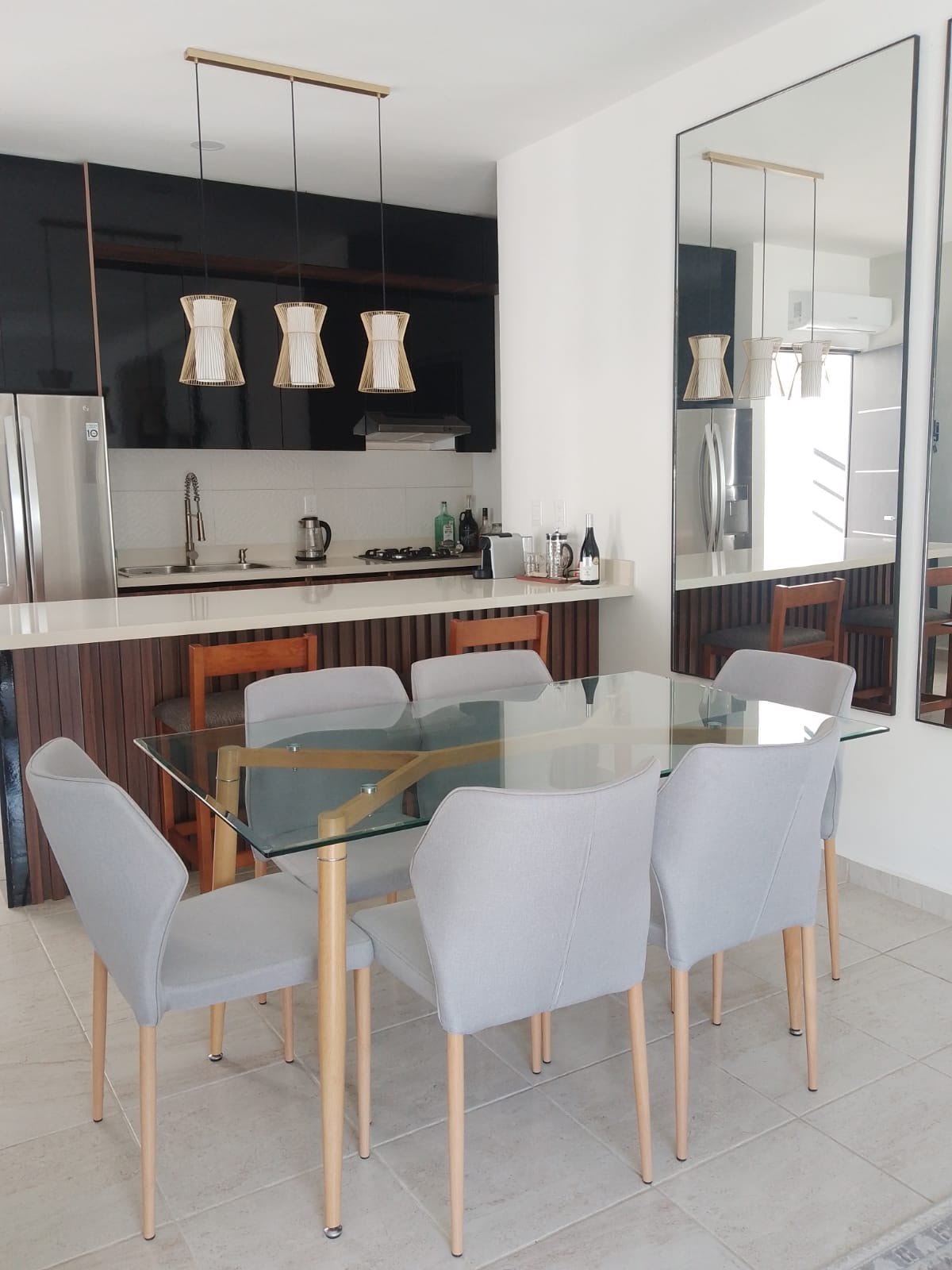 Cocina Wengué Compacta